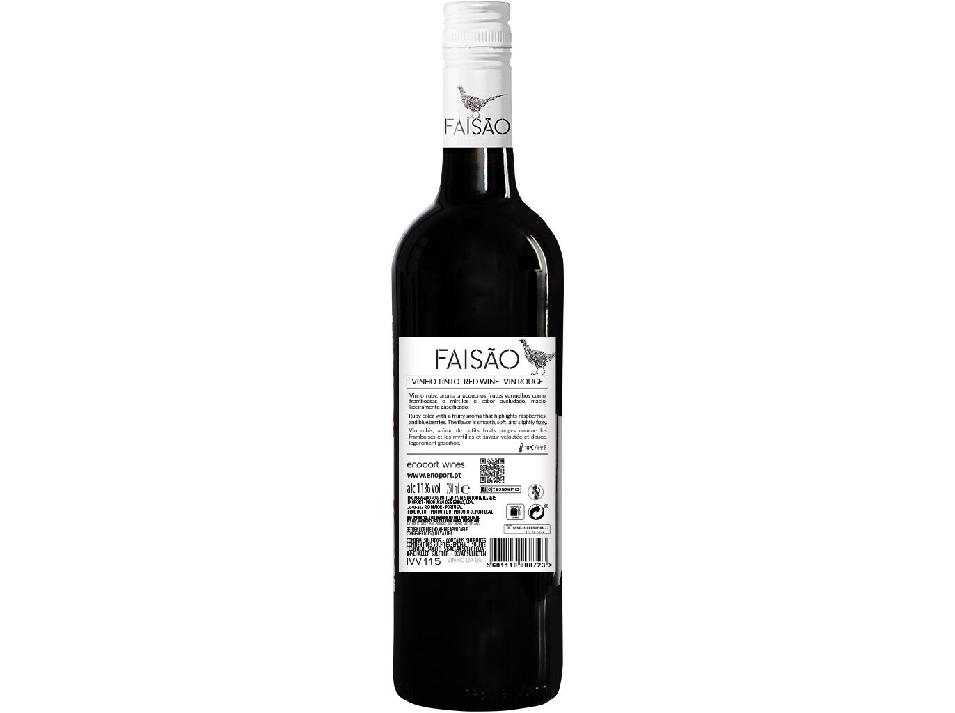 VINHO TINTO FAIS&Atilde;O 0.75L image number 1