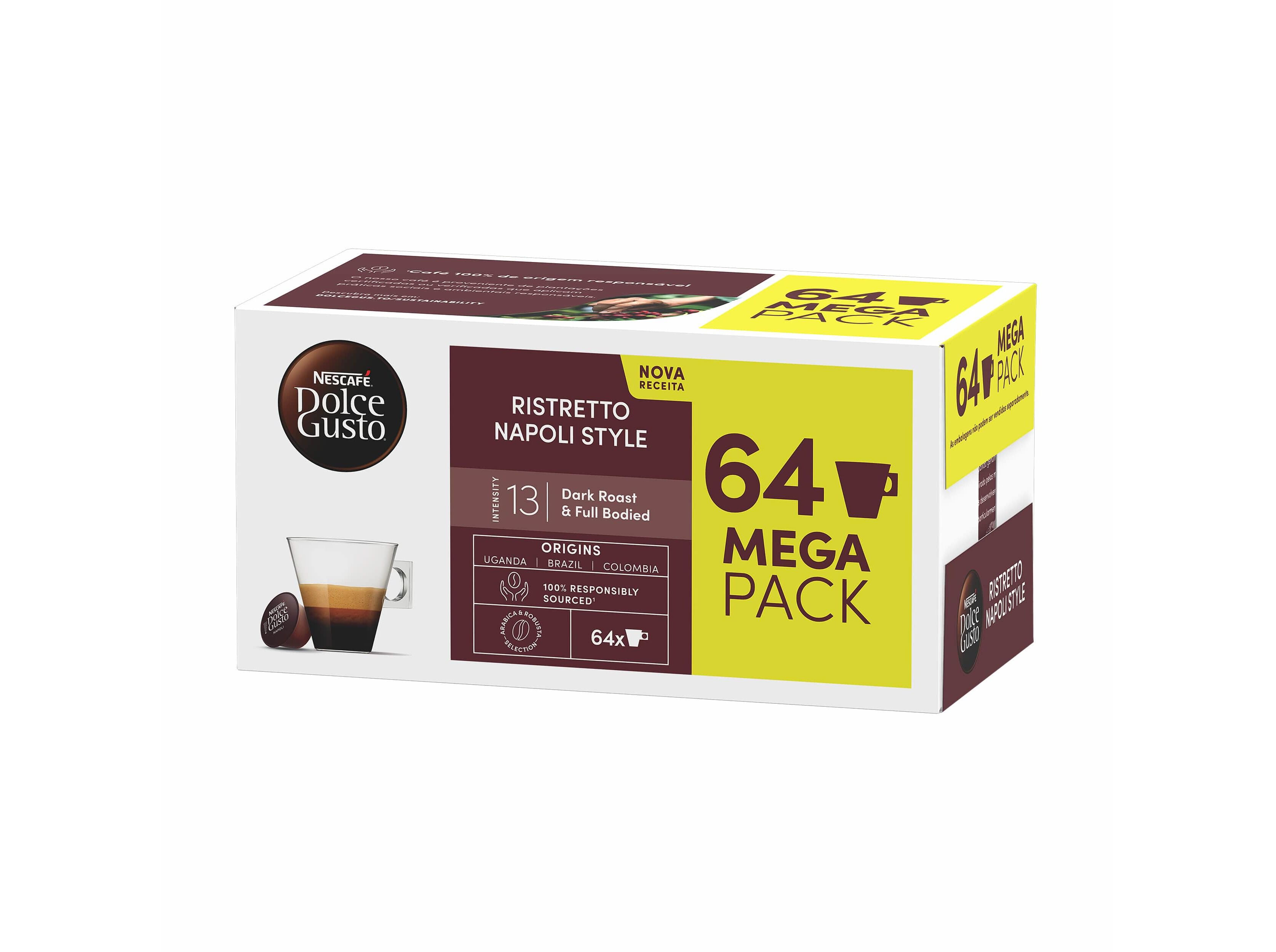 CAPSULAS DOLCE GUSTO ESPRESSO NAPOLI 64 UN