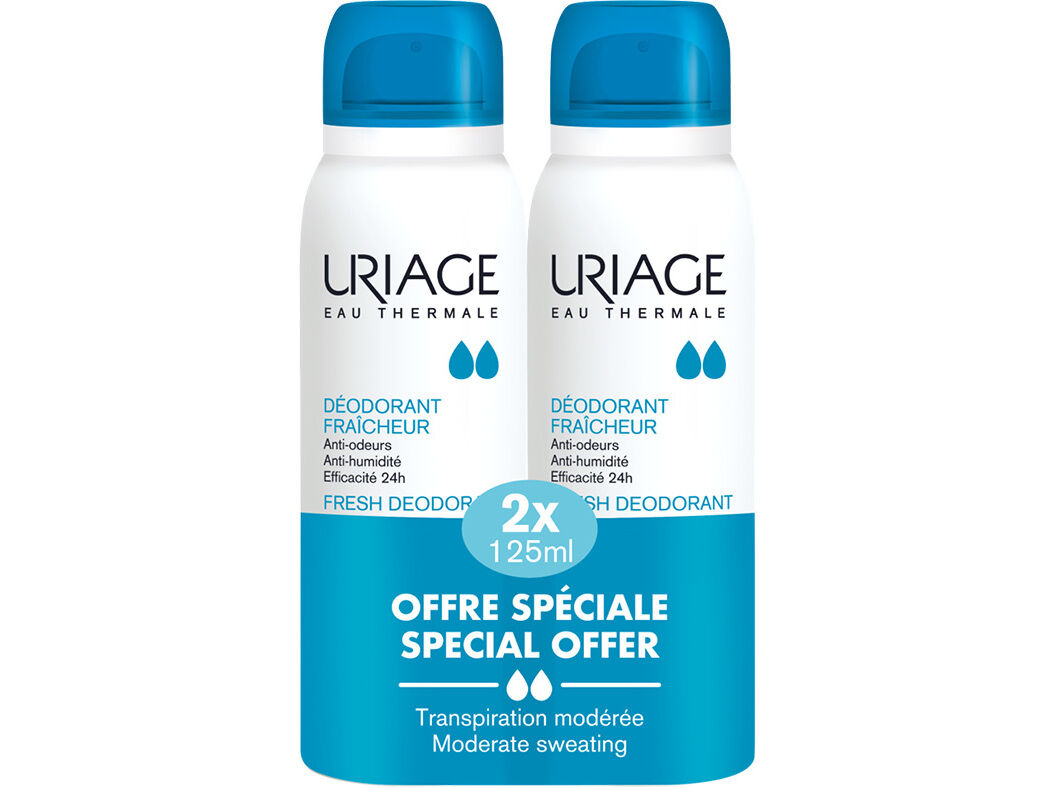 DESODORIZANTE URIAGE SP FRESCO 2X125ML 50% DESC2&ordf;UN image number 0