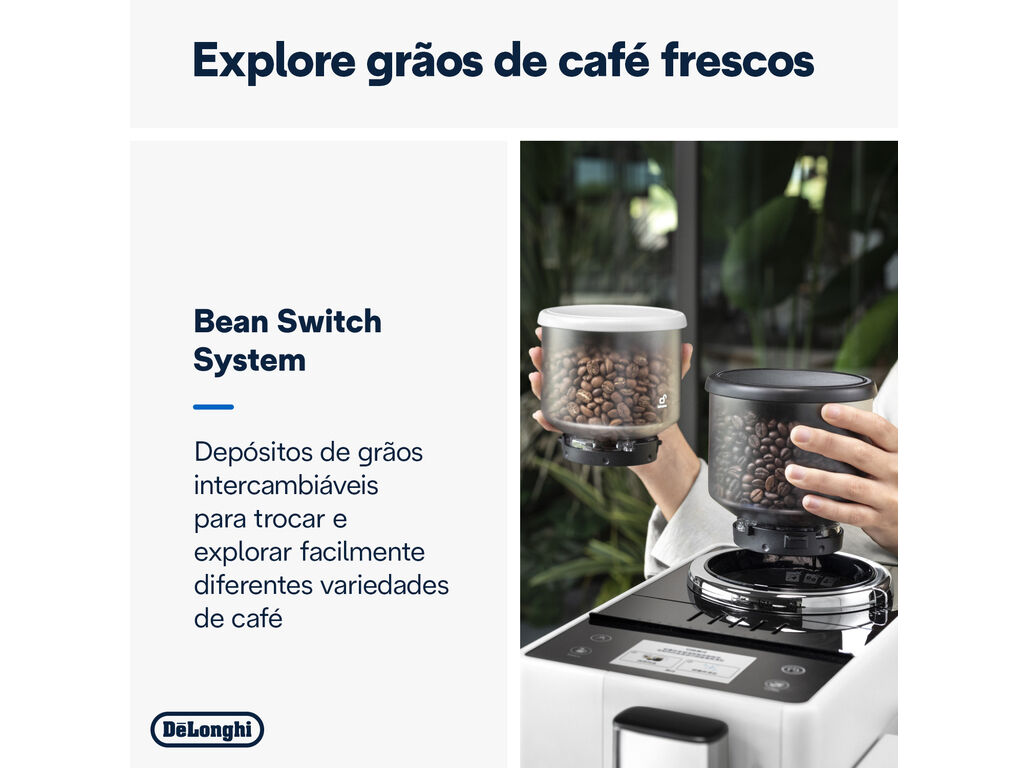 M&Aacute;QUINA DE CAF&Eacute; AUTOM&Aacute;TICA DELONGHI RIVELIA EXAM440.35.W BR RIVELIA image number 2