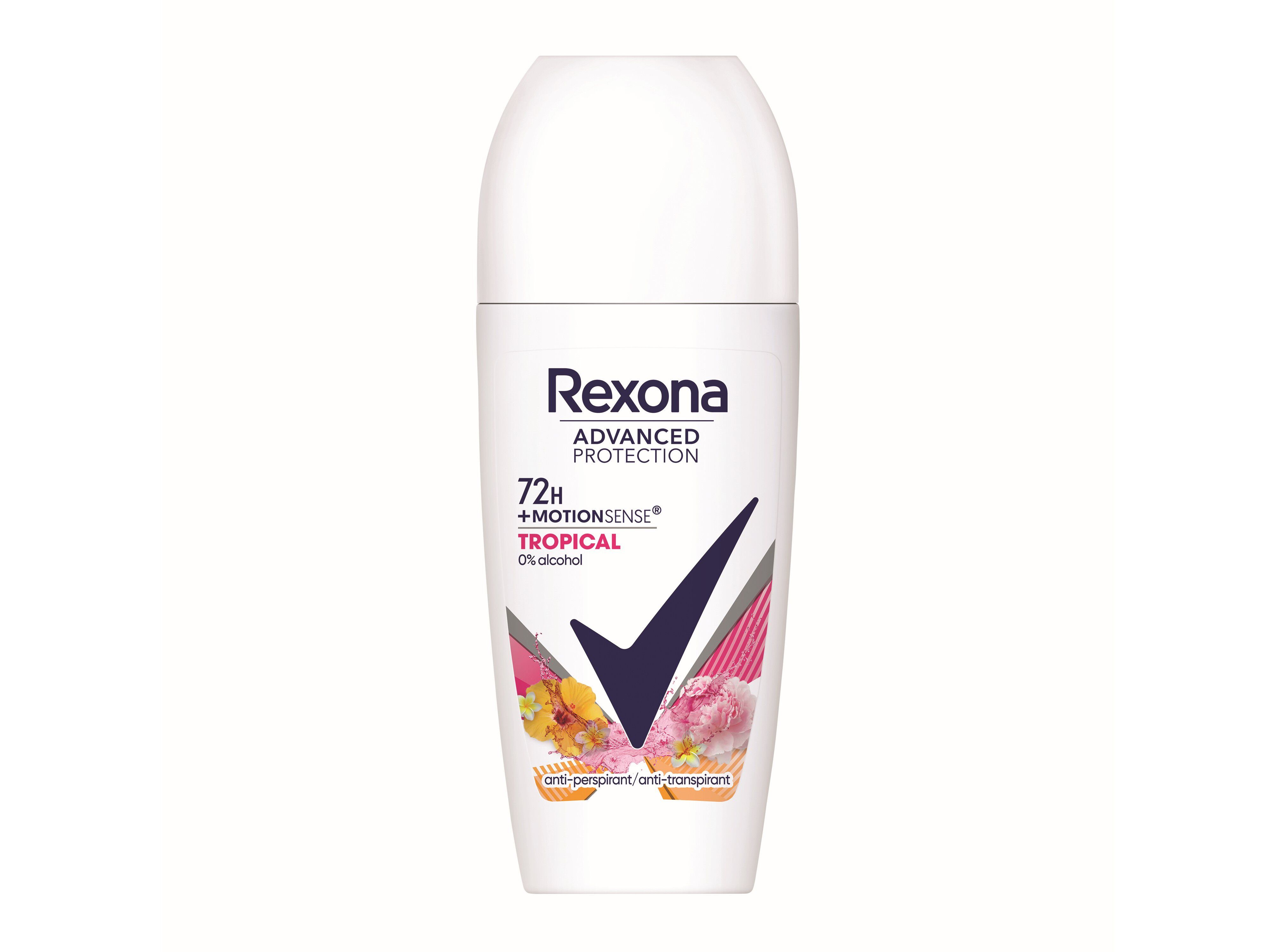 ANTITRANSPIRANTE REXONA ROLL ON TROPICAL 72H 50ML image number 2