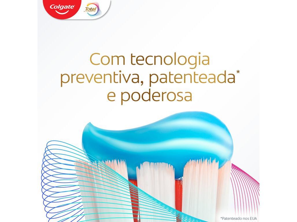 PASTA DE DENTES PROTE&Ccedil;&Atilde;O TOTAL BRANQUEADORA COLGATE 75ML image number 4