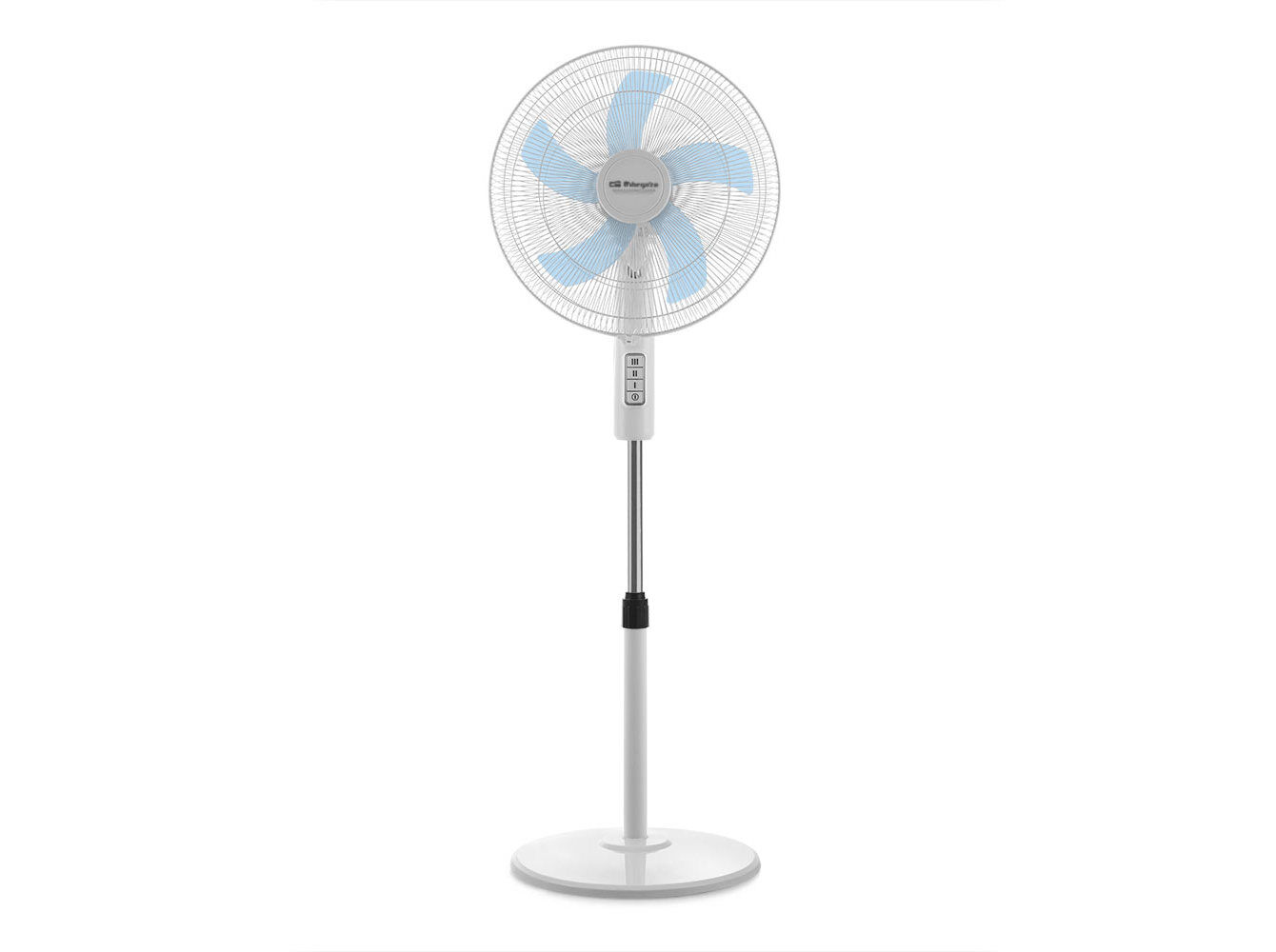 VENTOINHA DE P&Eacute; ORBEGOZO SF 1040 45 W 40 CM 3 VELOCIDADES BRANCA image number 0