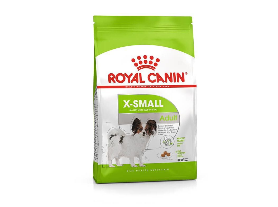 RA&Ccedil;&Atilde;O C&Atilde;O ROYAL CANIN X-SMALL ADULTO 1.5KG image number 0