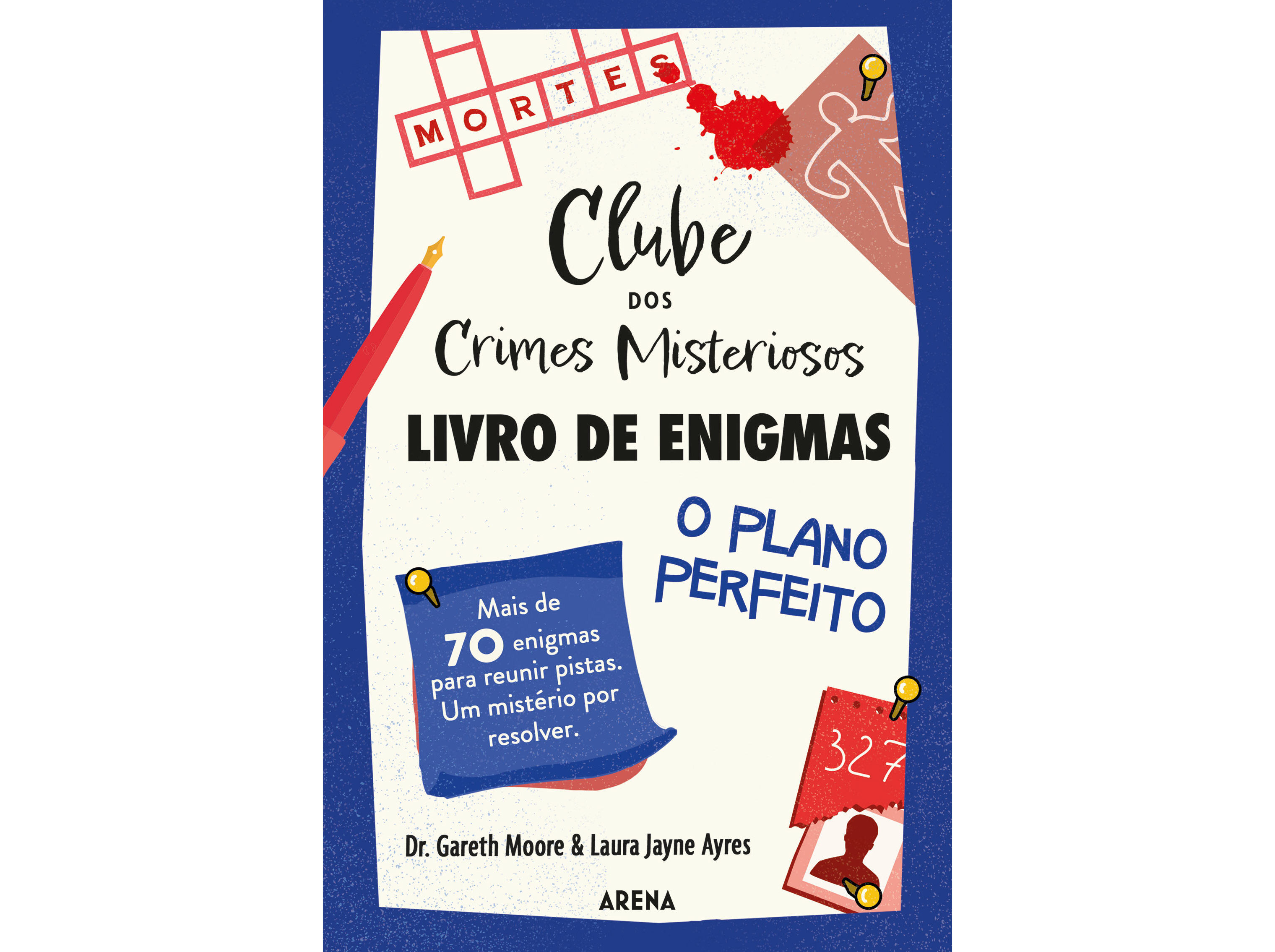LIVRO CLUBE DOS CRIMES MISTERIOSOS - LIVRO DE ENIGMAS image number 0