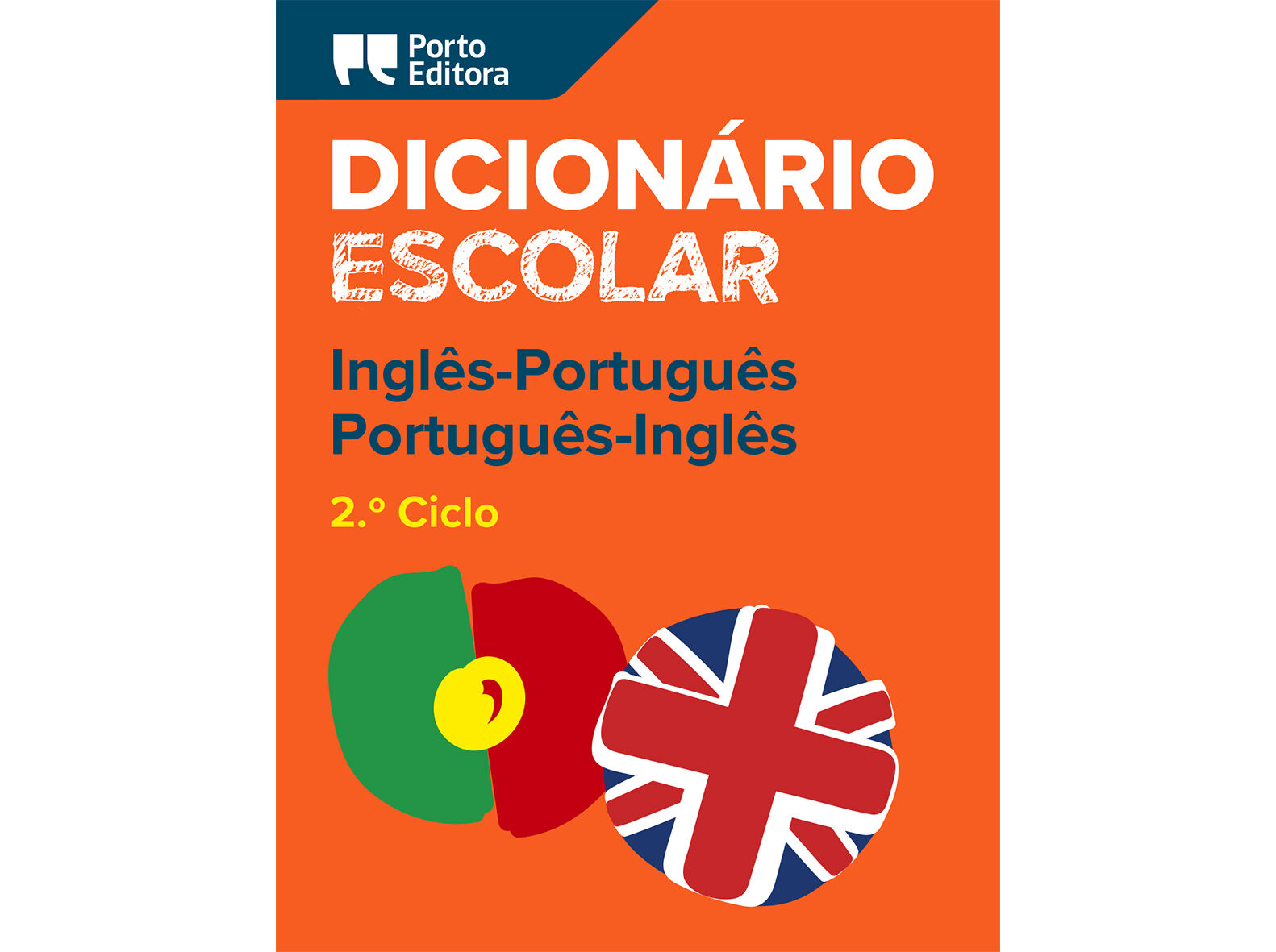 DICION&Aacute;RIO ESCOLAR INGL&Ecirc;S-PORTUGU&Ecirc;S/PORTUGU&Ecirc;S-INGL&Ecirc;S - PORTO EDITORA image number 1