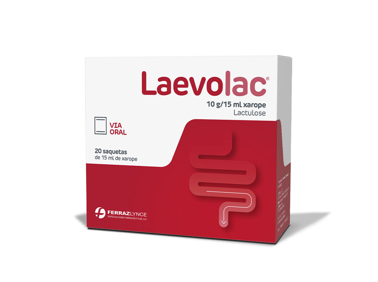 XAROPE LAEVOLAC 10G/15ML SAQUETAS 20UN image number 0