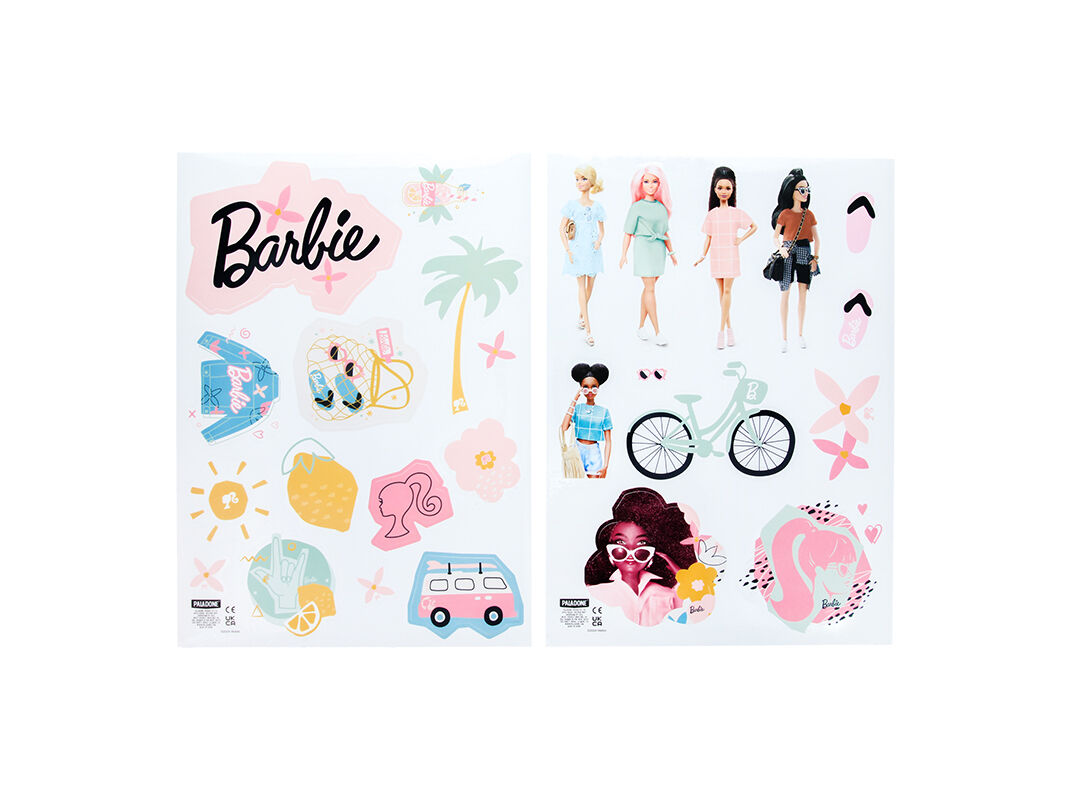 AUTOCOLANTES PAREDE BARBIE image number 0