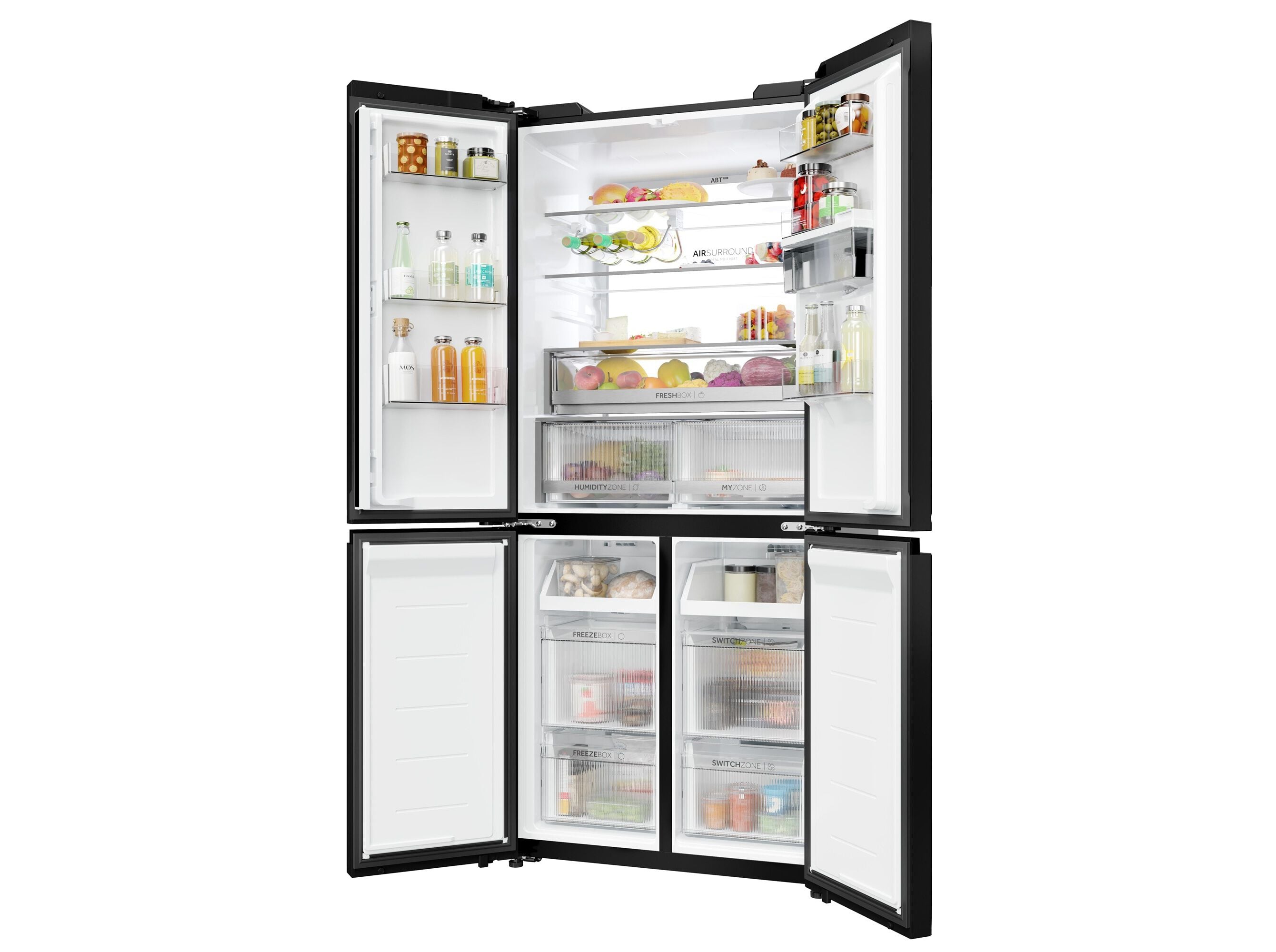 FRIGOR&Iacute;FICO AMERICANO HAIER HCKR7819DWGB NO FROST DISPENSADOR DE &Aacute;GUA 459 L image number 6