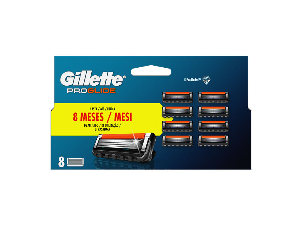 RECARGA DE L&Acirc;MINAS PROGLIDE GILLETTE 8 UN image number 0