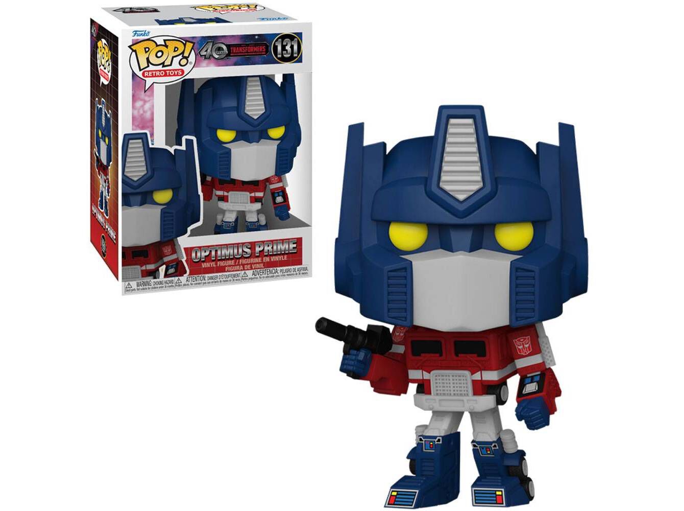 FIGURA FUNKO POP! TRANSFORMERS G1 POP OPTIMUS PRIME