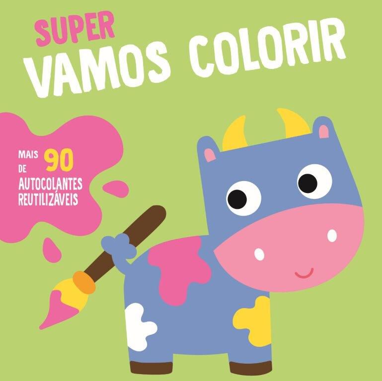 Desenhos para Colorir Online: Pintar a vaca