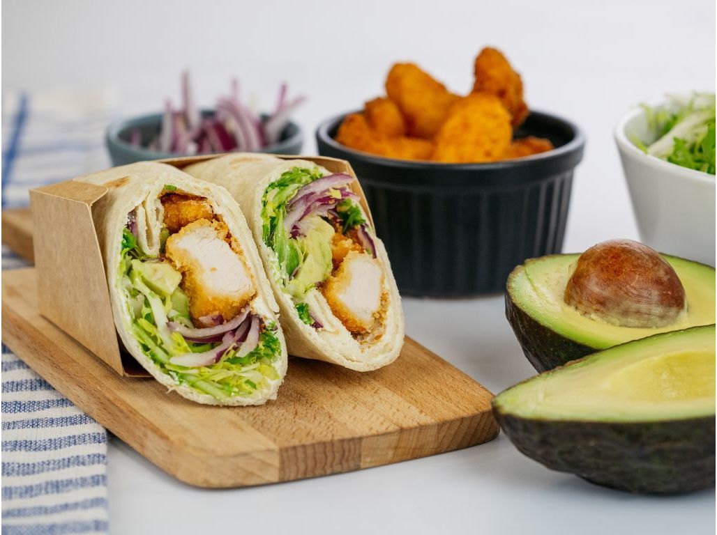 WRAP DE PANADO DE FRANGO SABORES AUCHAN UN image number 2