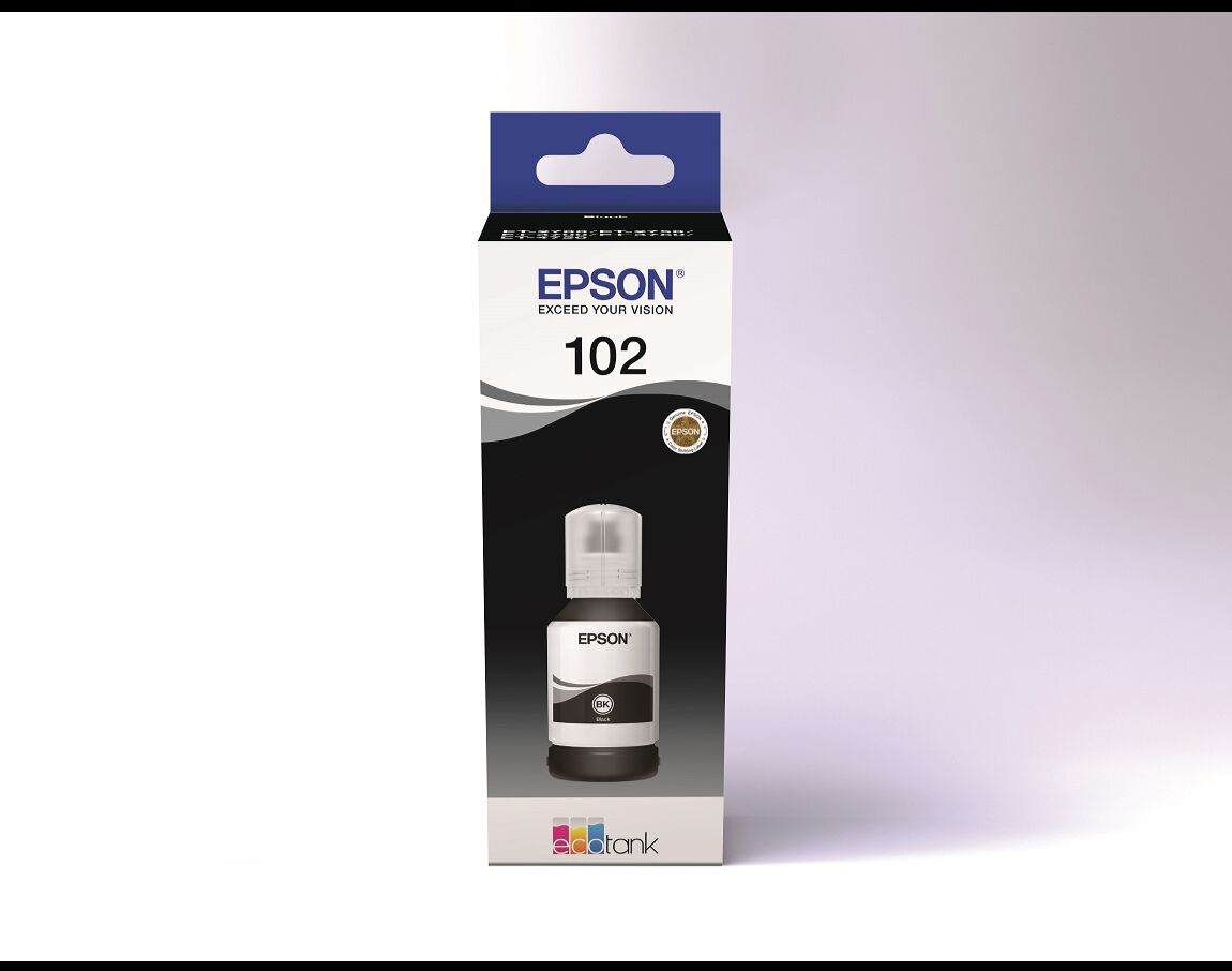 TINTEIRO ORIGINAL EPSON PRETO ECOTANK ET-102 image number 0