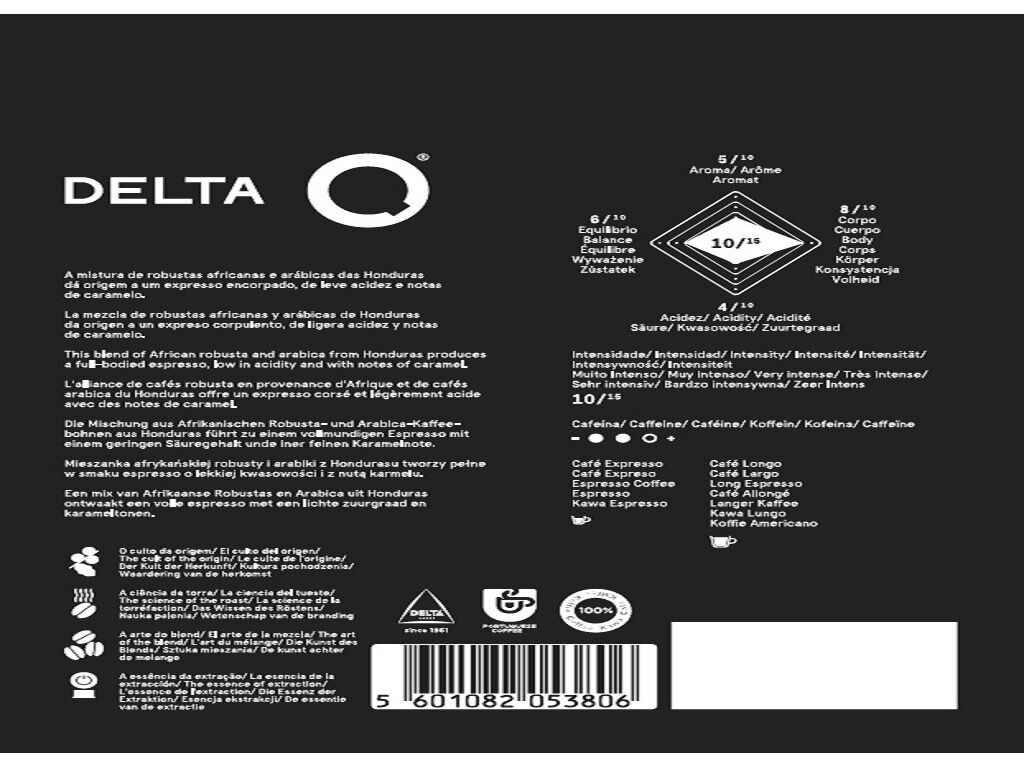 CAPSULAS DELTA Q QALIDUS 10 PACK 72+8 image number 1