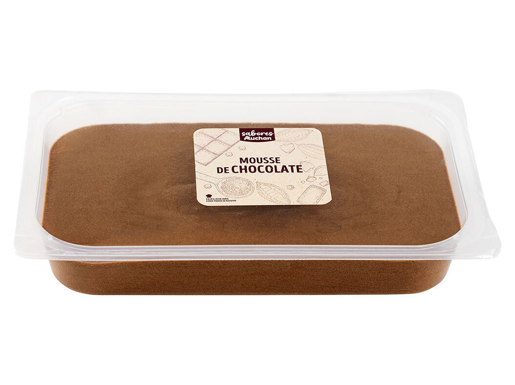 MOUSSE CHOCOLATE SABORES AUCHAN 400 G image number 1