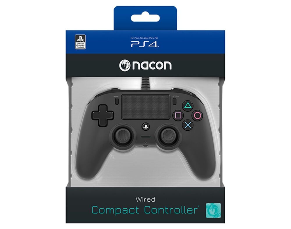 COMANDO NACON COMPACT COM FIOS PRETO