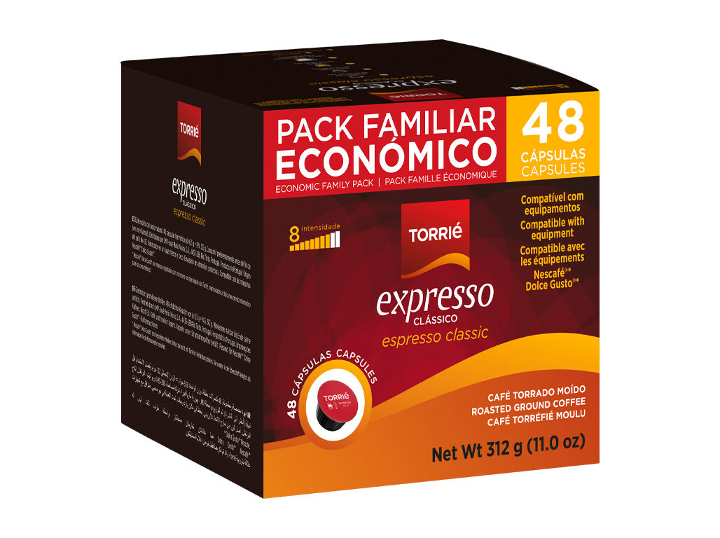 CAF&Eacute; C&Aacute;PSULA TORRI&Eacute; PACK EC&Oacute;NOMICO COMP. DG 48UN
