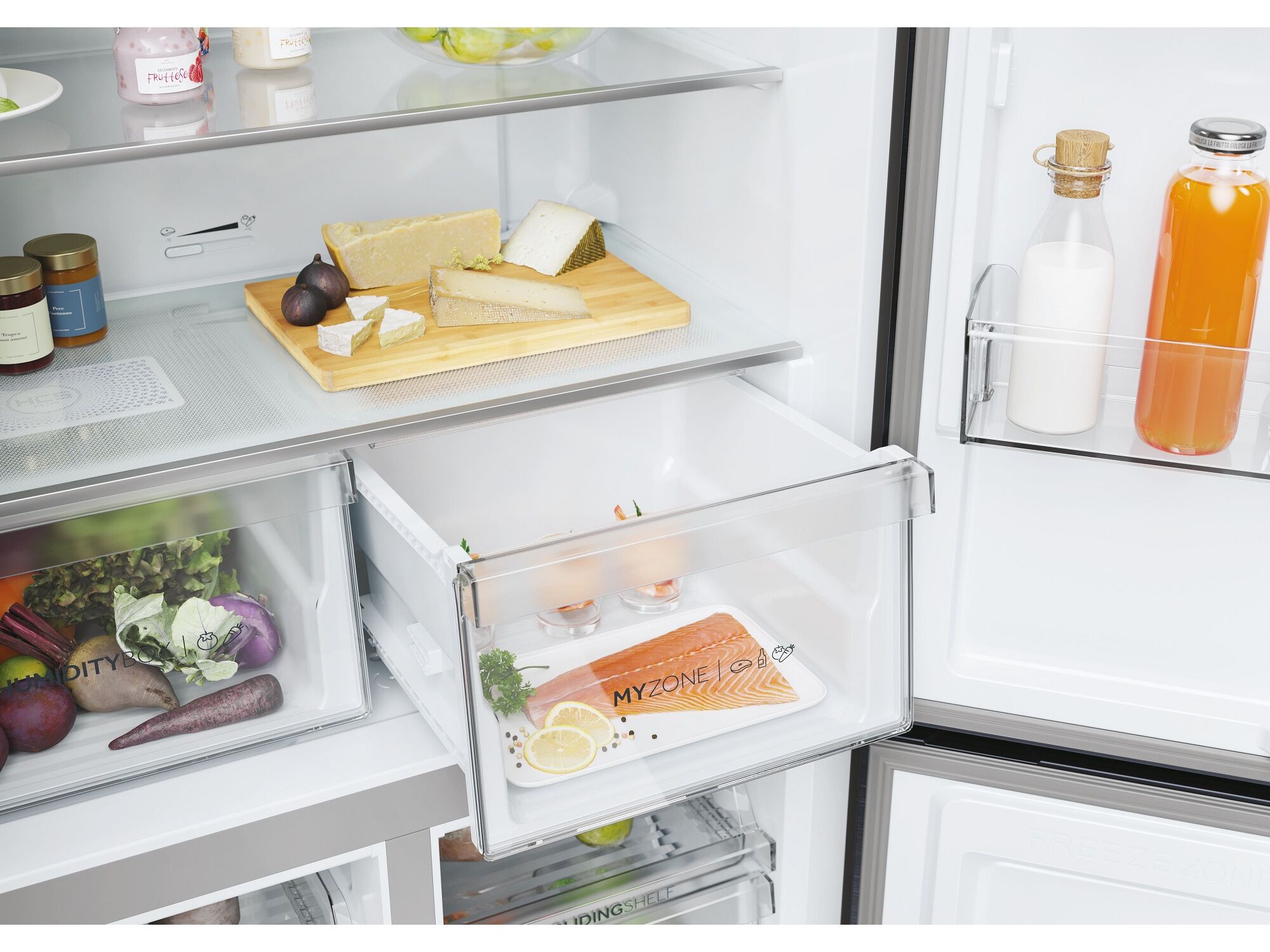 FRIGOR&Iacute;FICO AMERICANO HAIER HCR5919EHMB PRETO ESCOVADO E 525L NO FROST image number 11