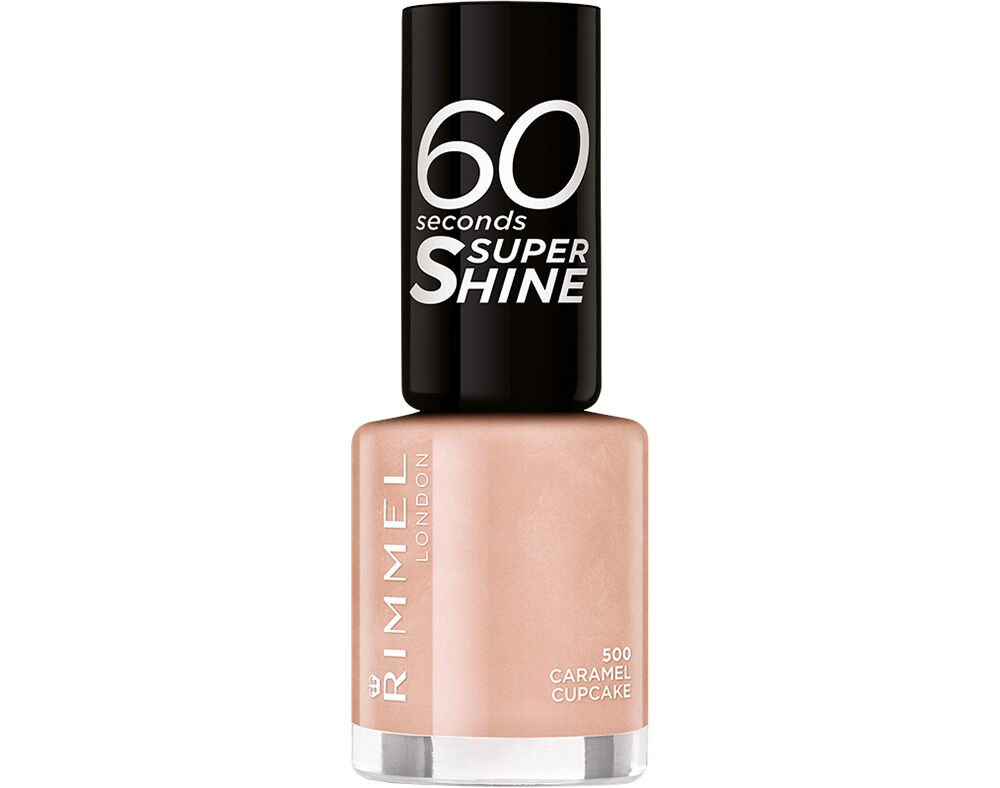 Verniz 60 Seconds 500 Caramel Cupcake Rimmel un image number 0