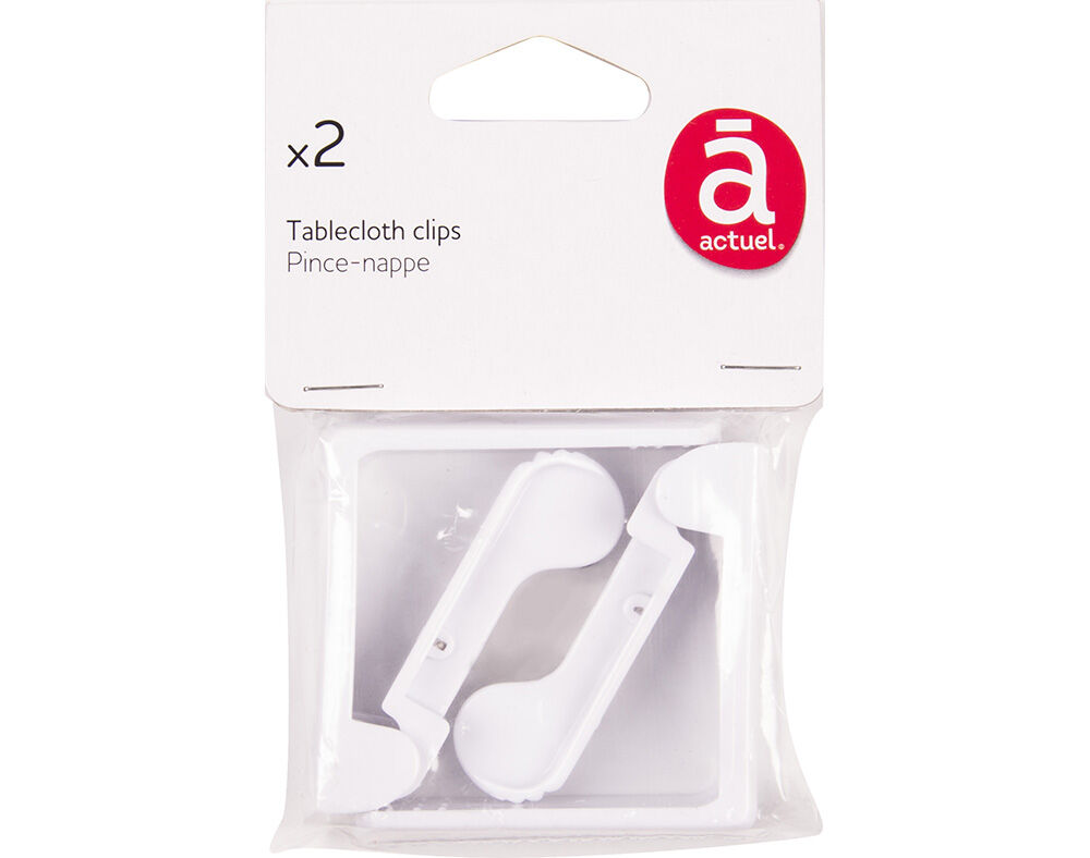 PIN&Ccedil;AS PARA TOALHA ACTUEL PACK 2 UNIDADES image number 0