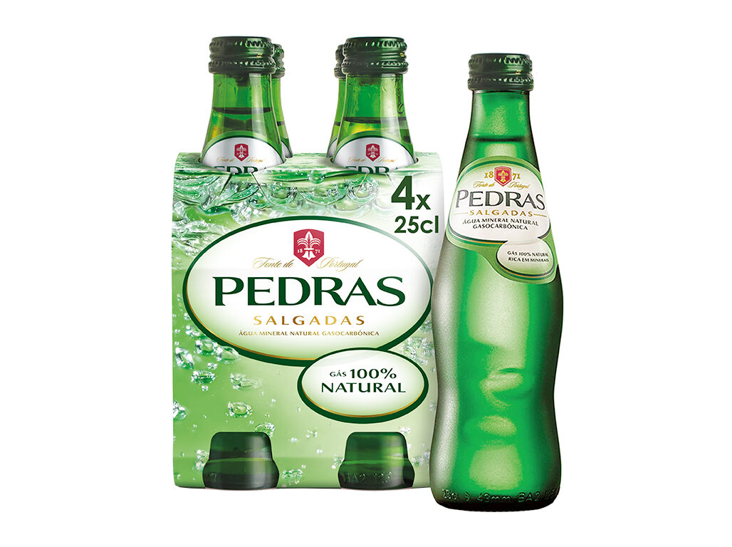 &Aacute;GUA COM G&Aacute;S PEDRAS SALGADAS TP 4X25CL image number 1