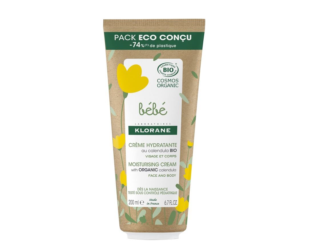 CREME HIDRATANTE KLORANE BEB&Eacute; BIO 200ML