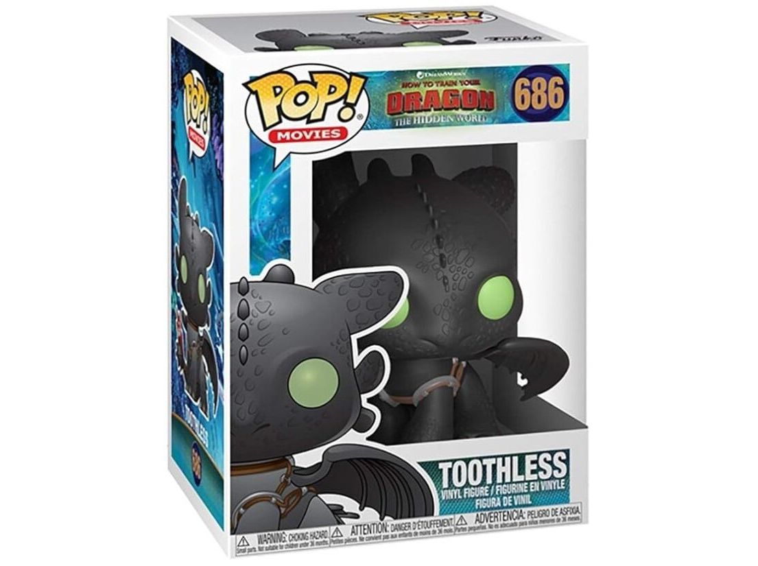FIGURA FUNKO POP MOVIES: HTTYD3 - TOOTHLESS image number 0