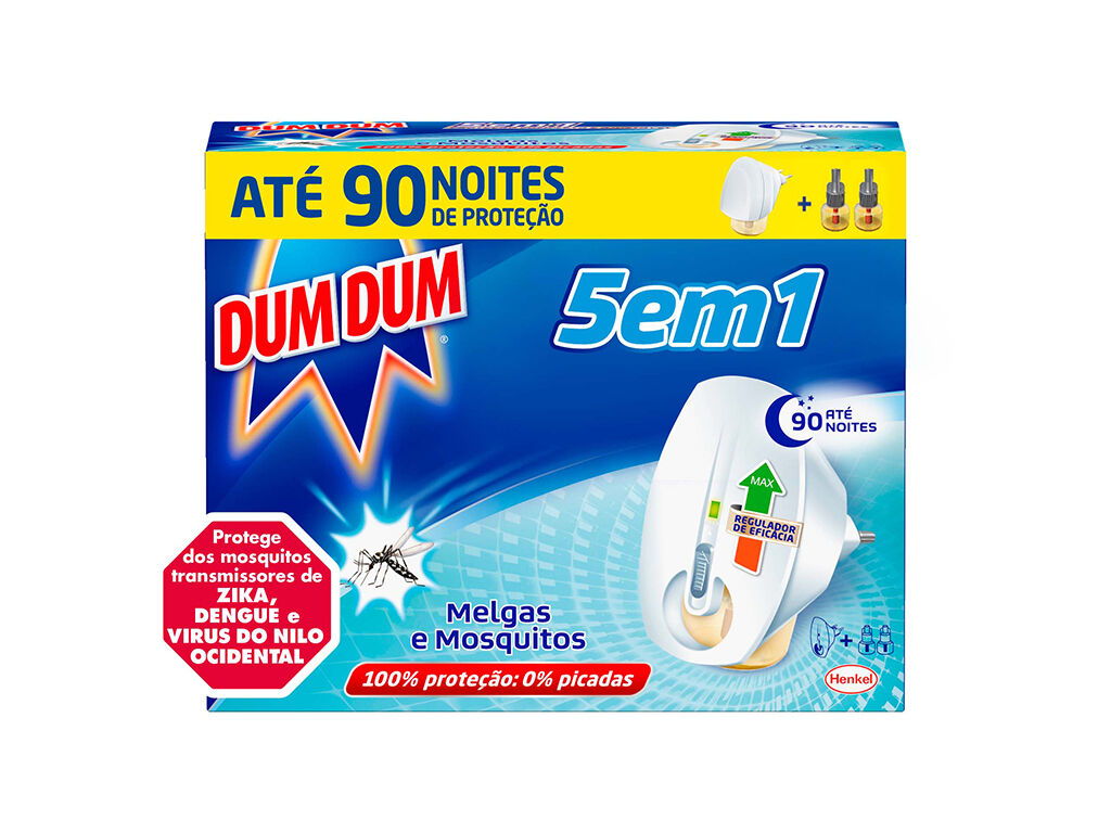INSECTICIDA DUM DUM ELIMINA MELGAS E MOSQUITOS 90 NOITES