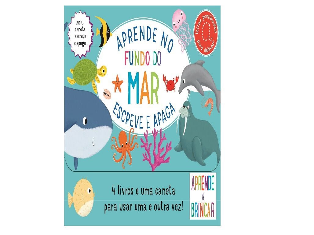 LIVRO APRENDE NO FUNDO DO MAR ESCREVE E APAGA image number 0