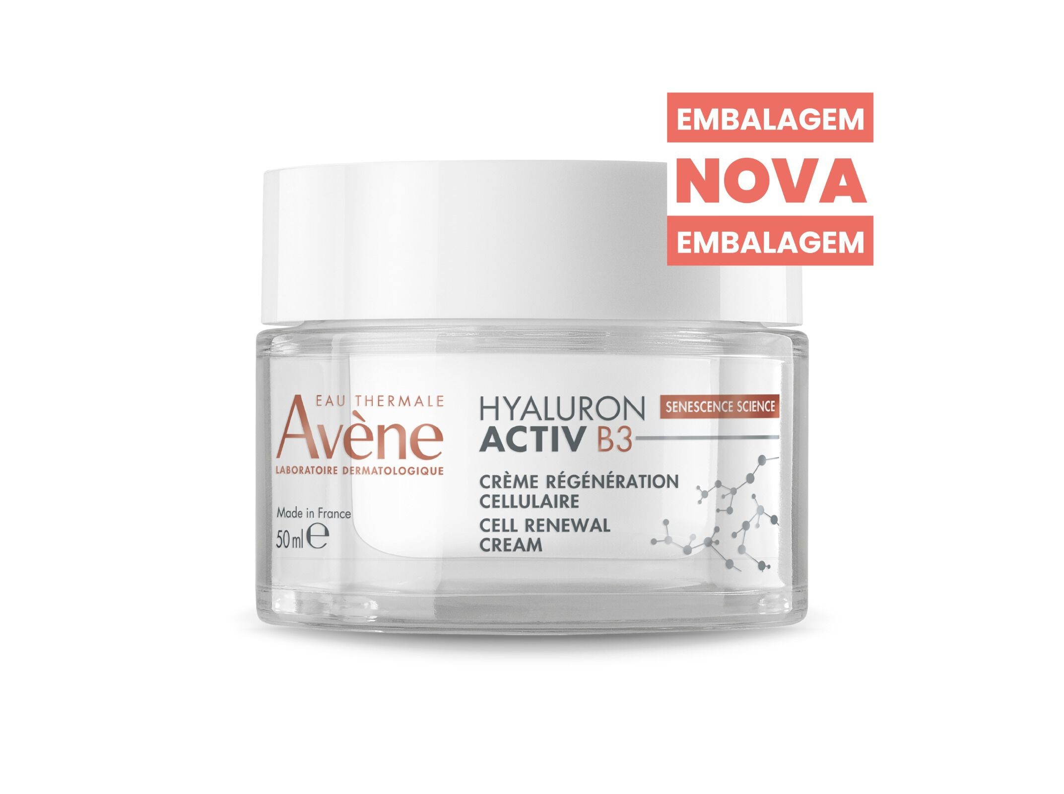 CREME AVENE HYALURON DIA 50ML image number 0