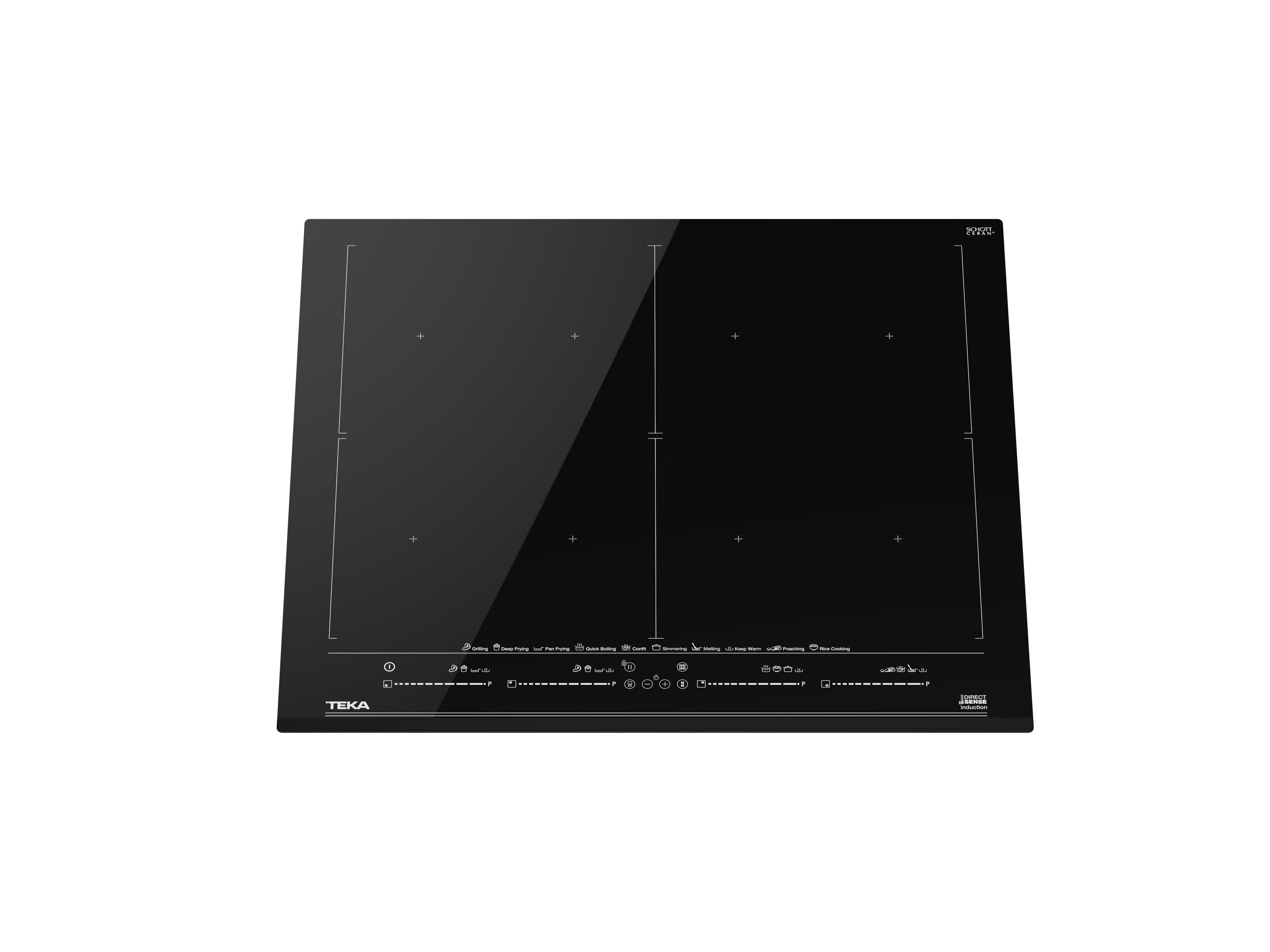 PLACA DE INDU&Ccedil;&Atilde;O TEKA IZF 68700 MST PRETA 60CM FULL FLEX image number 2