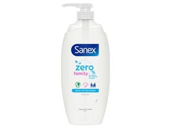 Gel De Banho Doseador Zero% Para Toda A Família Sanex 750 ml