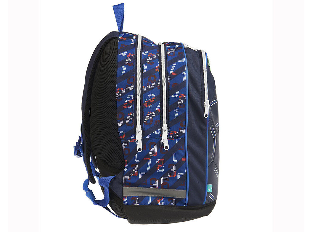 MOCHILA AUCHAN 2 COMPARTIMENTOS FUTEBOL 43X18X30CM image number 1