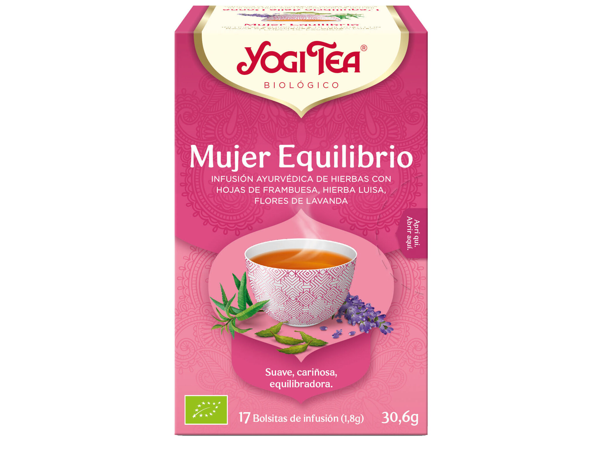 INFUS&Atilde;O YOGI TEA MULHER EQUIL&Iacute;BRIO BIO 17 SAQ image number 0