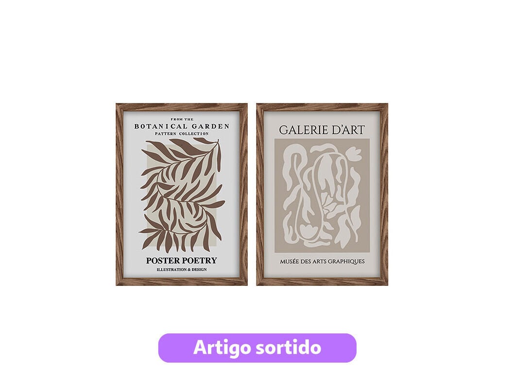 MOLDURA MDF ACTUEL 23X32CM MODELOS SORTIDOS