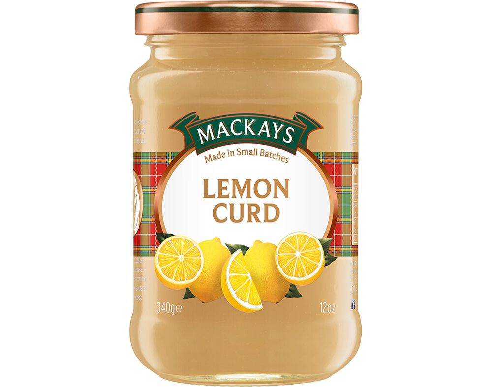 COMPOTA MACKAYS LEMON CURD 340G image number 0
