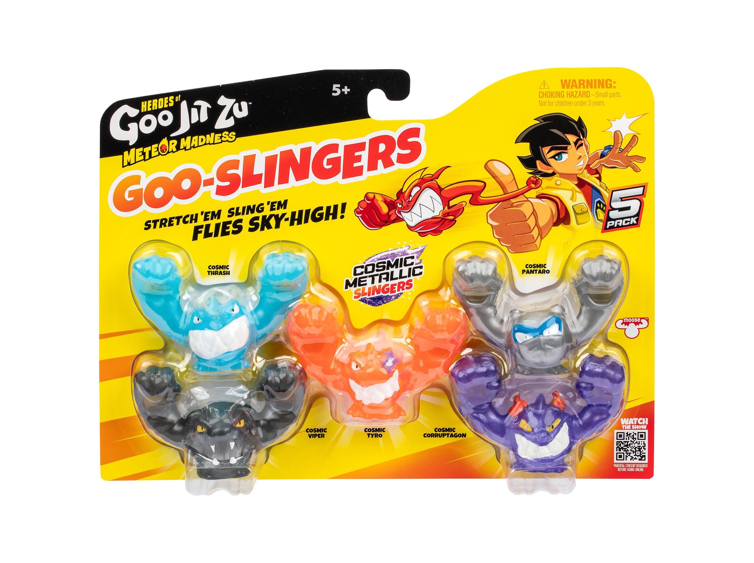 GOO SLINGERS GOO JIT ZU 5 FIGURAS MODELOS SORTIDOS image number 4