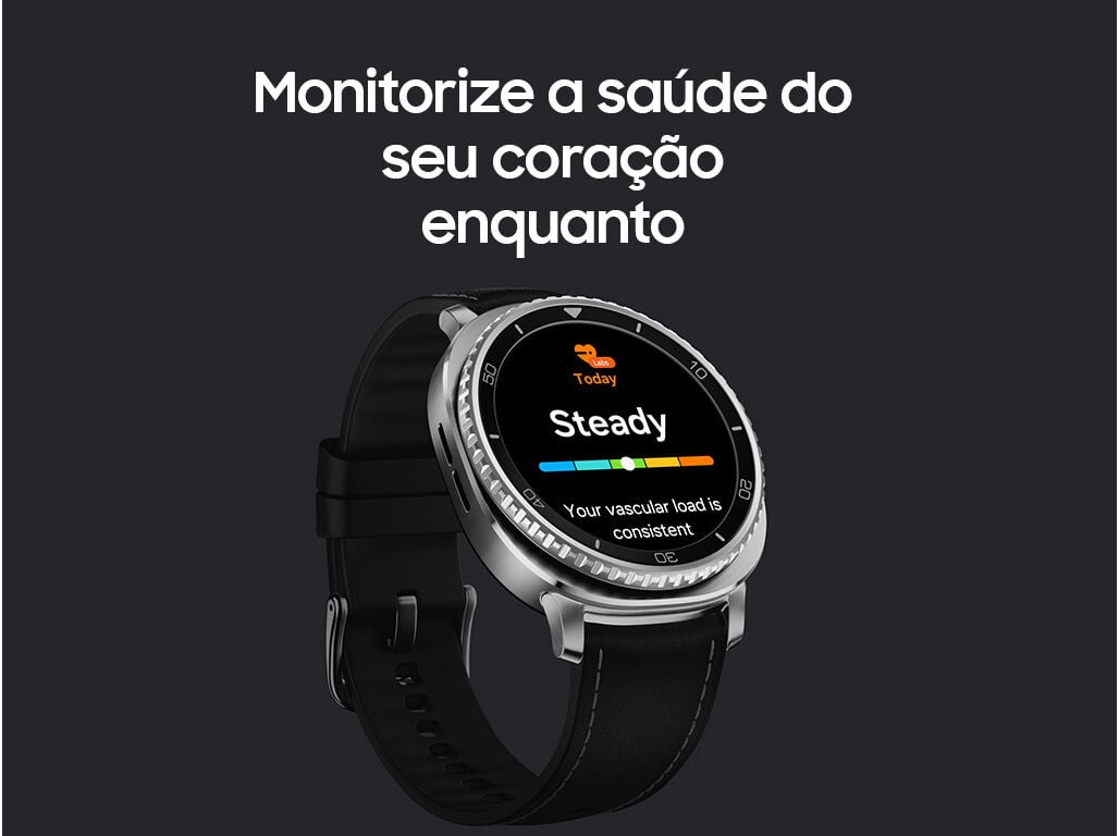 SMARTWATCH SAMSUNG WATCH8 CLASSIC LTE 46MM BRANCO image number 8