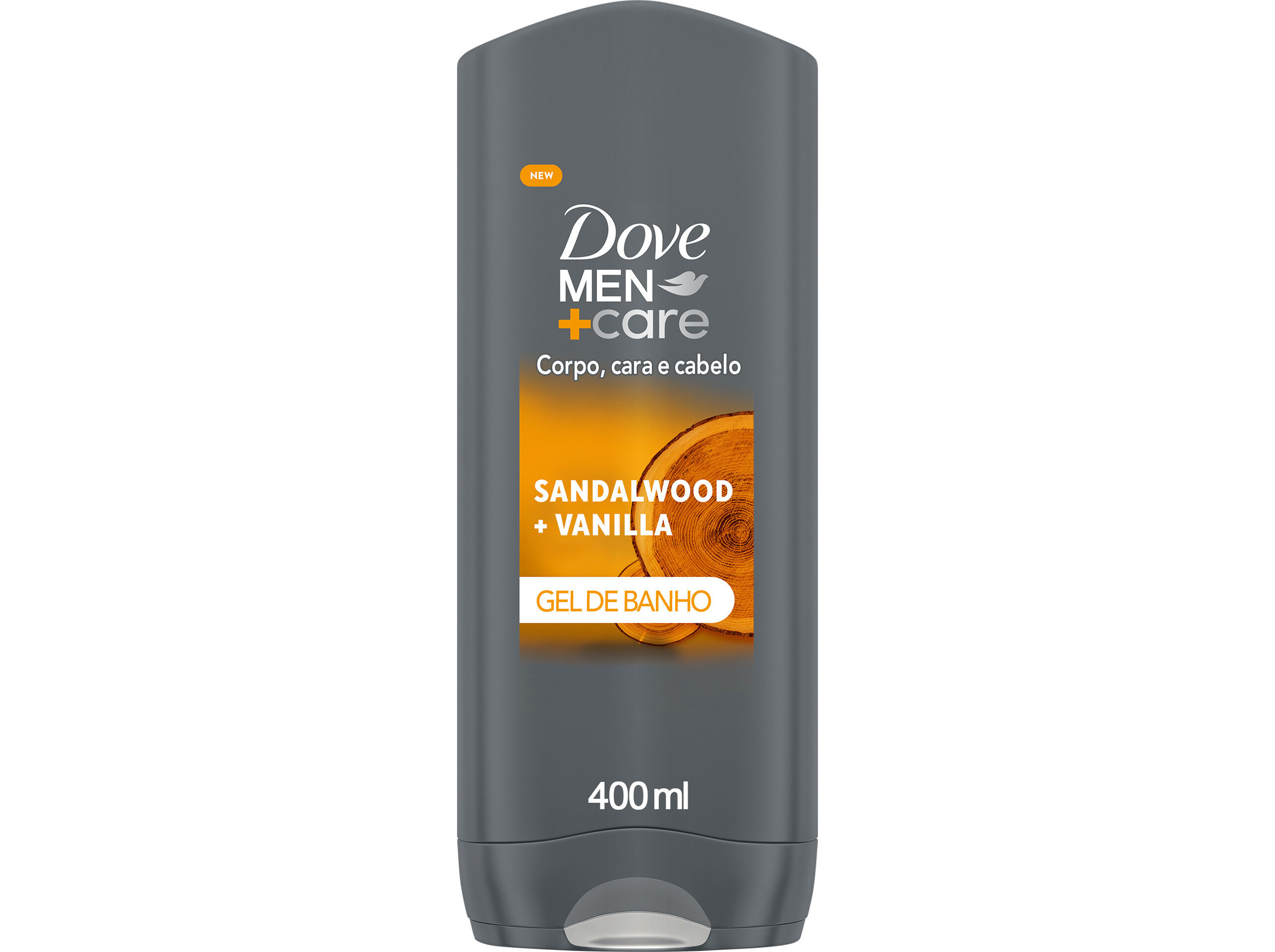 GEL DE BANHO DOVE MEN SANDALWOOD VANILLA 400ML image number 0