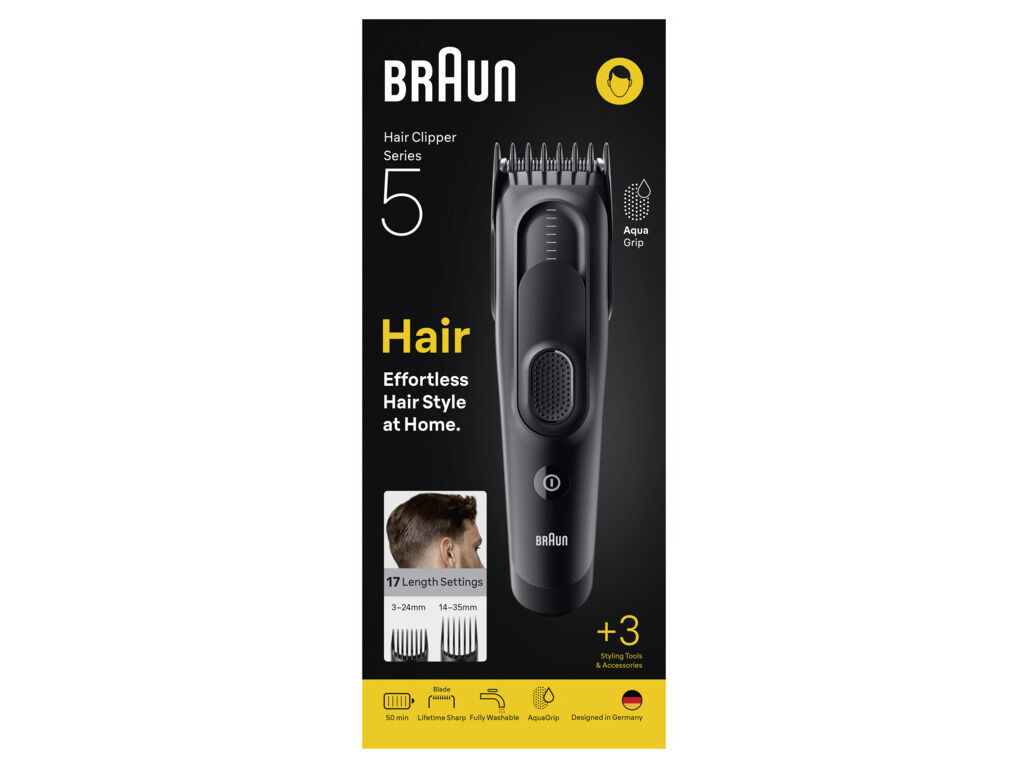 APARADOR CABELO SEM FIO BRAUN HC5530