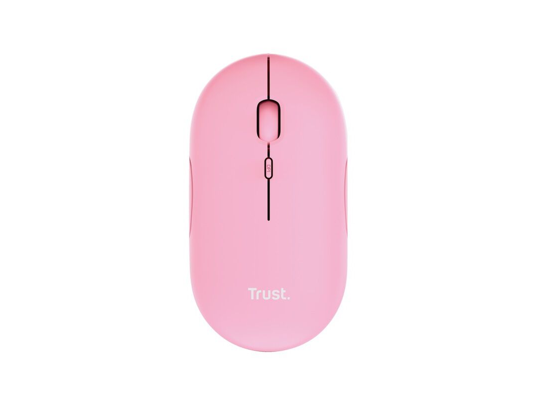 RATO S/FIOS TRUST PUCK RECARREG&Aacute;VEL PINK SLIM image number 2