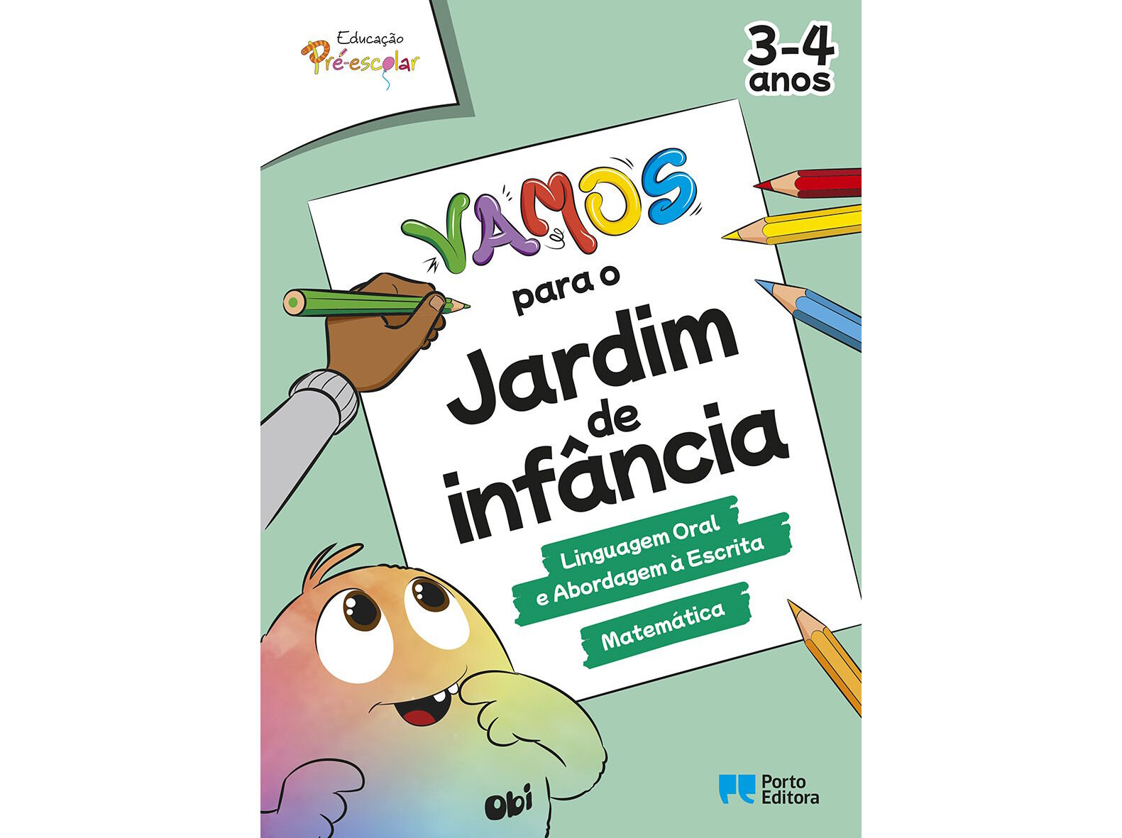 LIVRO VAMOS PARA O JARDIM DE INFANCIA- LING.ORAL-ABORD. &Agrave; ESCRITA/MAT image number 1