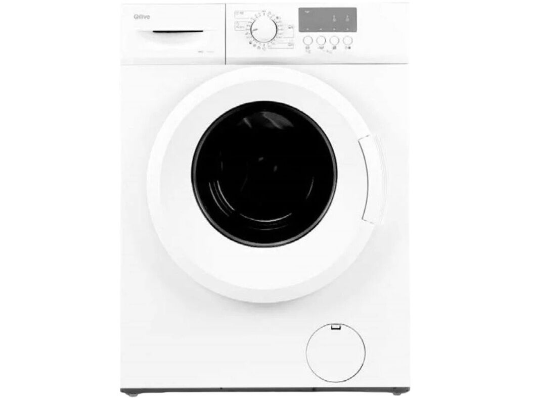 M&Aacute;QUINA LAVAR ROUPA QILIVE Q.6543 - BRANCO D 6KG