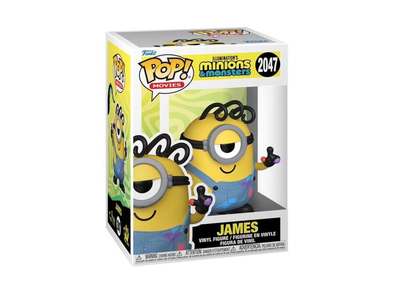 FIGURA POP! FUNKO MOVIES: MINIONS 3 - JAMES image number 0
