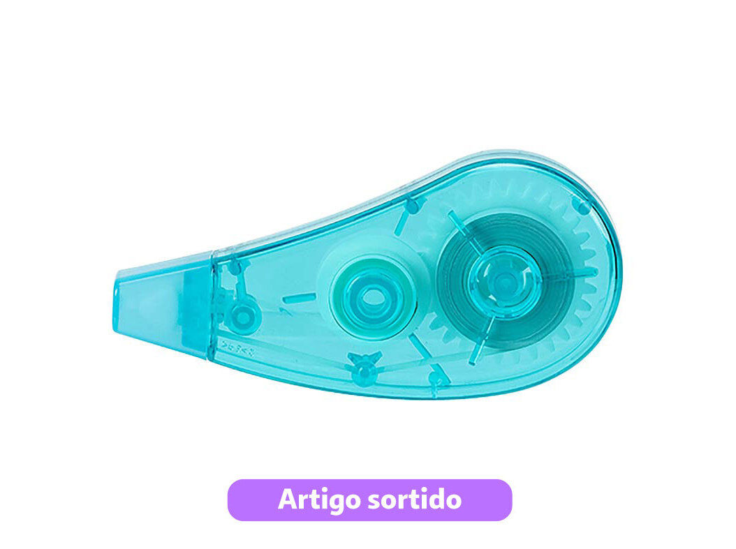 FITA CORRETORA AUCHAN 5MMX8M CORES SORTIDAS image number 3