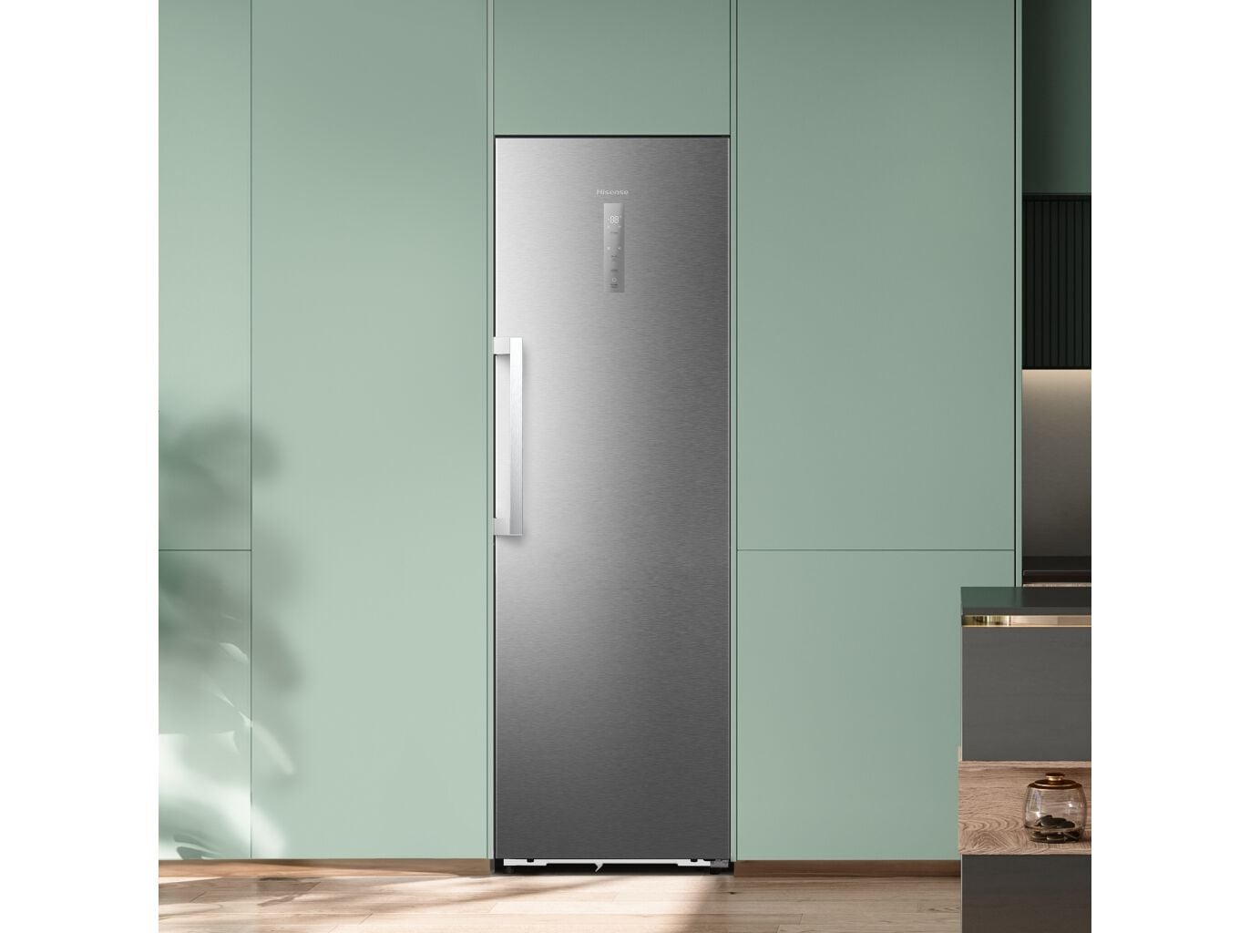 FRIGOR&Iacute;FICO HISENSE KITCHEN FIT RL3K370SAIE1 (NO FROST E 185.6CM 372L INOX) image number 4