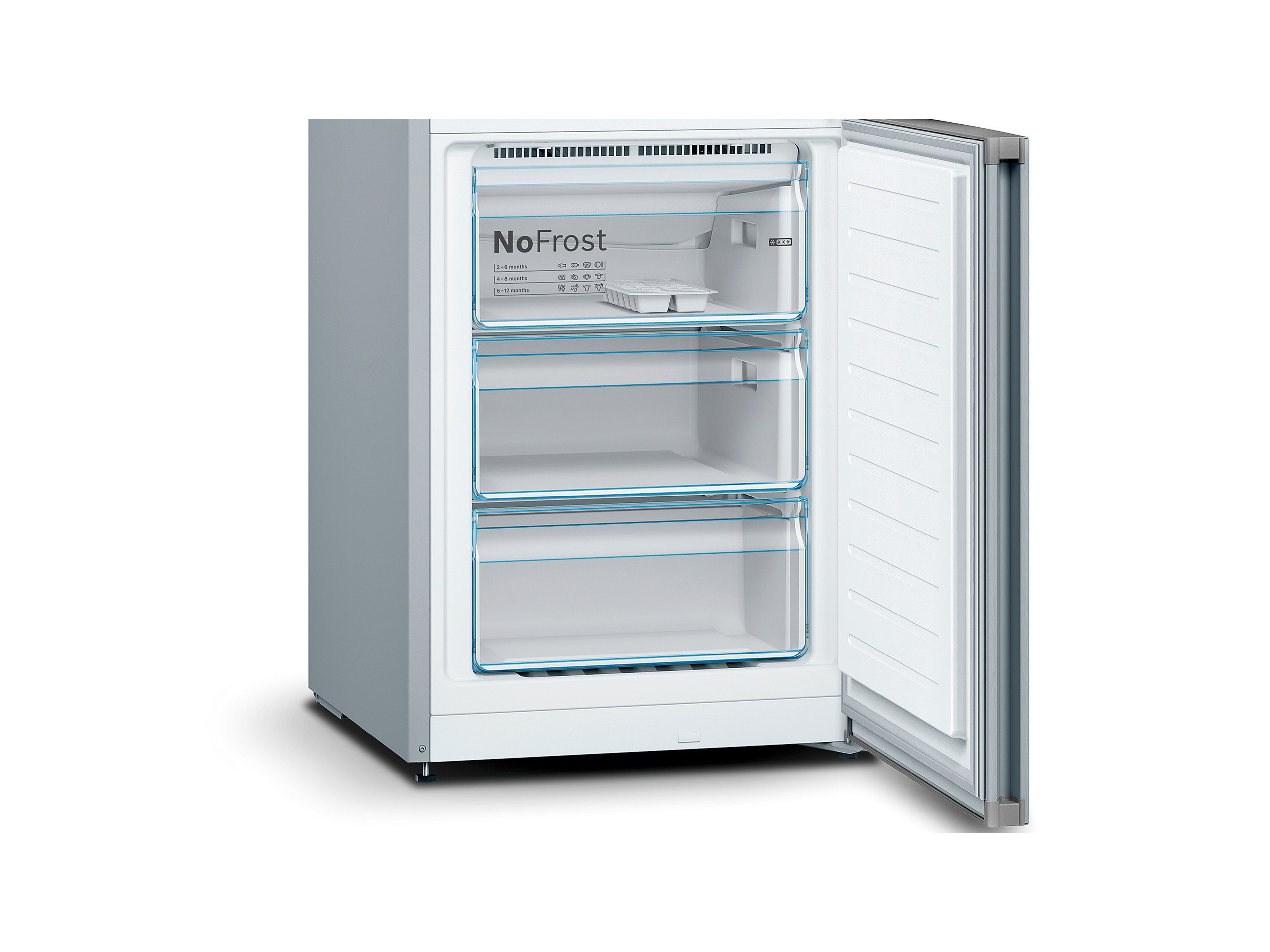 COMBINADO BOSCH KGN36VIEA INOX E 326LT NO FROST image number 3