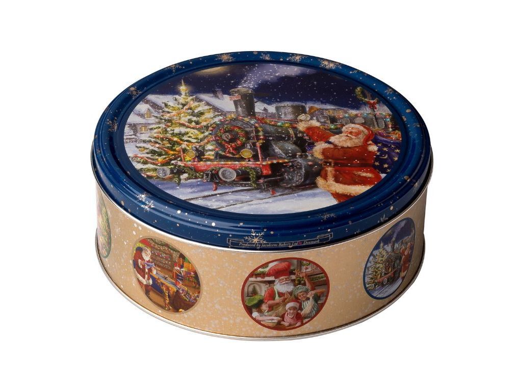 BOLACHA BUTTERCOOKIE JACOBSENS VINTAGE SANTA 150GR image number 1