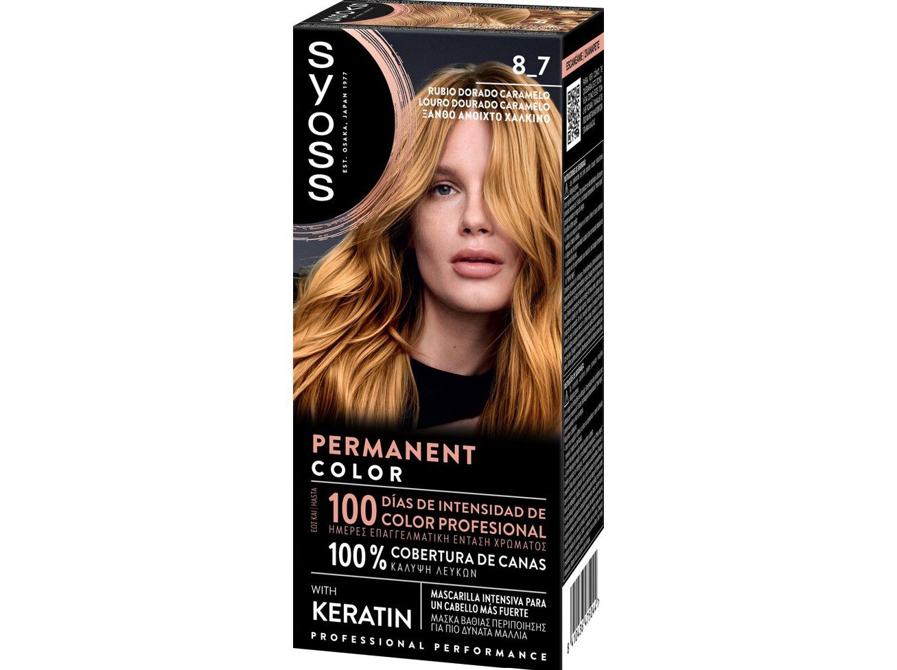 COLORA&Ccedil;AO SYOSS 8-7 LOURO DOURADO CARAMELO image number 0